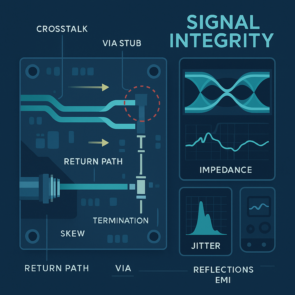 Close-up of sensors and DAQ equipment attached to a test model